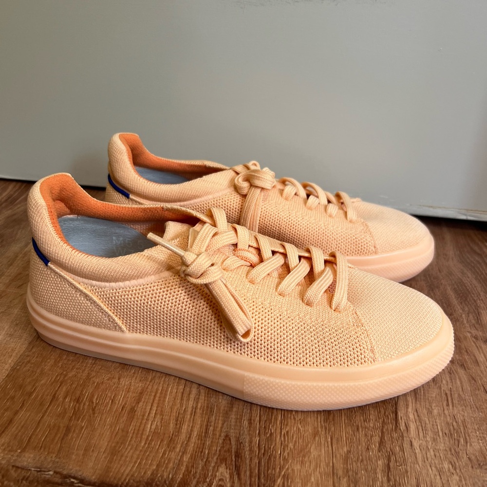 Creamsicle Rothy Sneakers - Picture 4 of 10